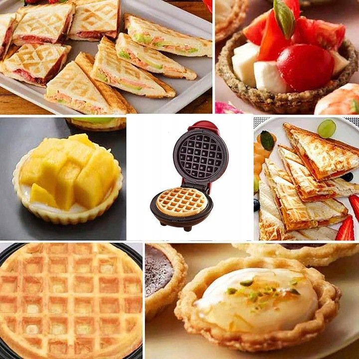 Aparat de vafe Coacerea cu doua fete Aparat de vafe CRISPY Waffles Coacere rapida Cod producator 20231124
